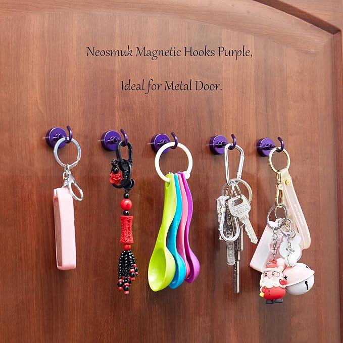 Neosmuk Magnetic Hooks, Heavy Duty 40lb+ Strong Magnet Hook - Image 6
