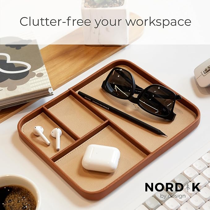Nordik Leather Valet Tray - Image 4