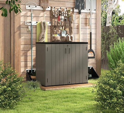 HOMSPARK 37 Cu.Ft Outdoor Storage Shed Weather Resistant - Image 2