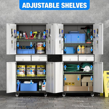 71''H Metal Storage Cabinet - Image 5