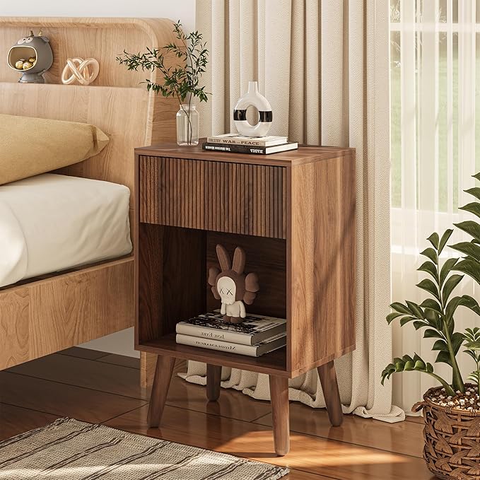 Nightstand, Modern Bedside Table - Image 3