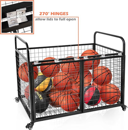 heodmaem Ball Cart Storage for Garage Compatible - Image 5