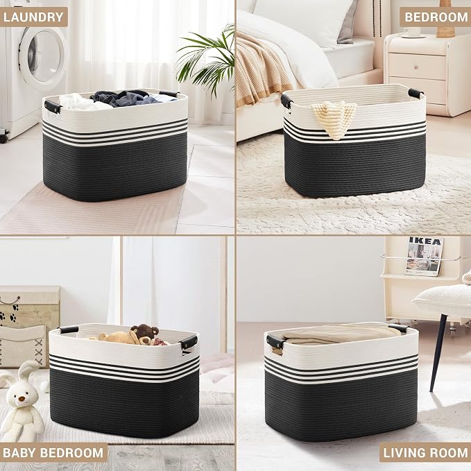 100L Extra Large Laundry Basket - Image 5