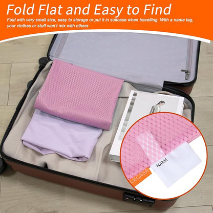 Polecasa Heavy Duty Diamond Mesh Laundry Bag, Breathable Mesh, Machine Washable - Image 5