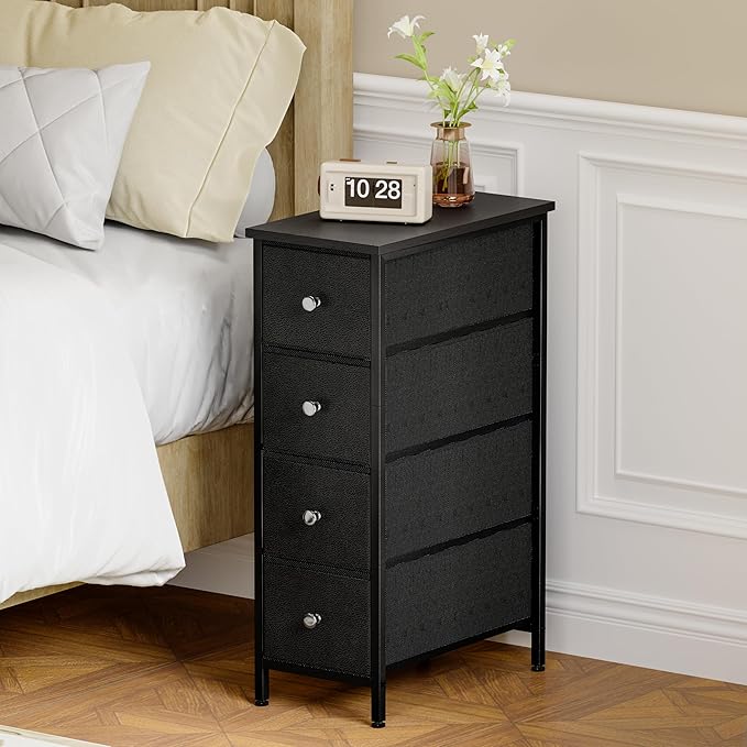 Fixwal Narrow Storage Cabinet, Small Dresser by Fixwal