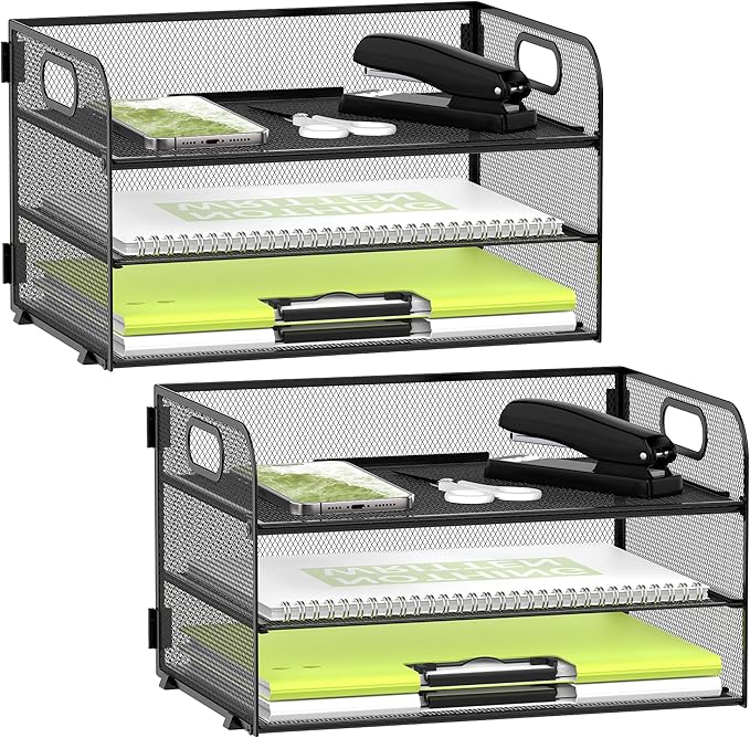 DALTACK 3 Tier Paper Organizer by DALTACK