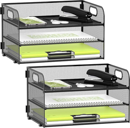 DALTACK 3 Tier Paper Organizer by DALTACK