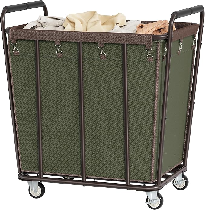 Hoctieon Large Laundry Cart by Hoctieon
