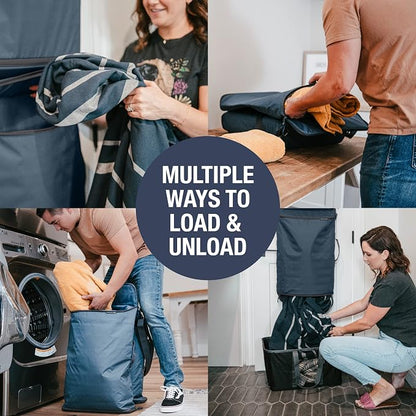 CleverMade Convertible Laundry Hamper Bag - Image 4