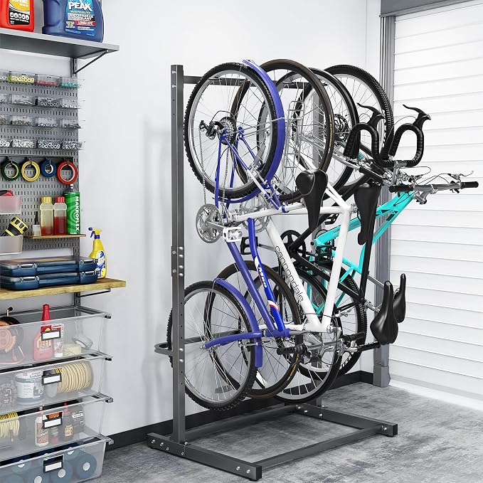 Ultrawall Freestanding Bike Rack, Vertical Bike Storage Stand - Image 7