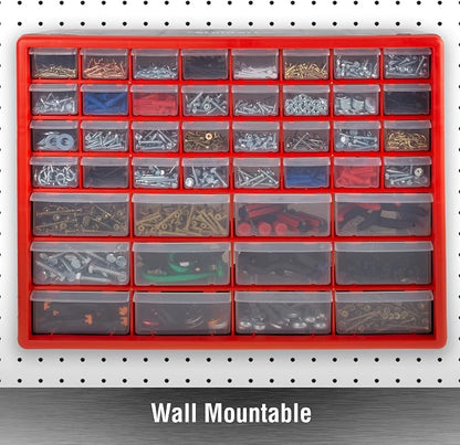 Storage Drawers-44 Compartment Organizer Desktop or Wall Mountable Container - Image 5