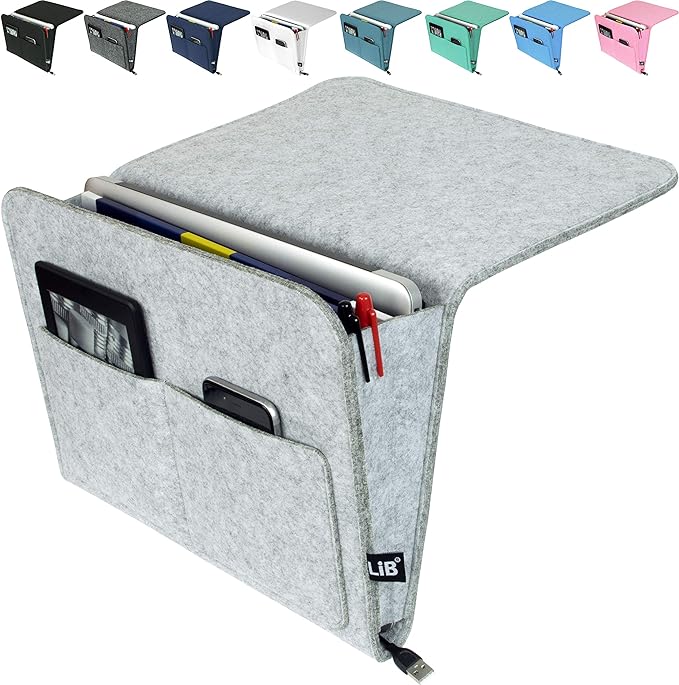 Lib Bedside Caddy, Original Design | Large Size 9.5" x 13.5" | Laptop Holder | by LiB+%28Life+is+Beautiful%29