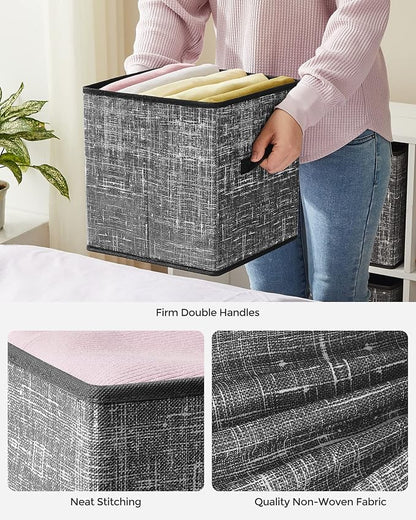 SONGMICS Storage Cubes, 11-Inch Non-Woven Fabric Bins - Image 5