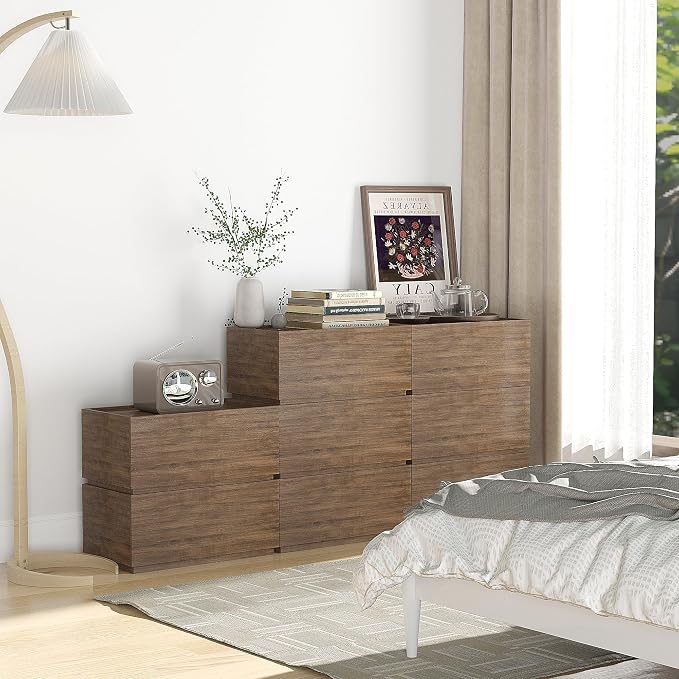woodtalks Stackable 1 Drawer Dresser, Storage Cabinet - Image 8