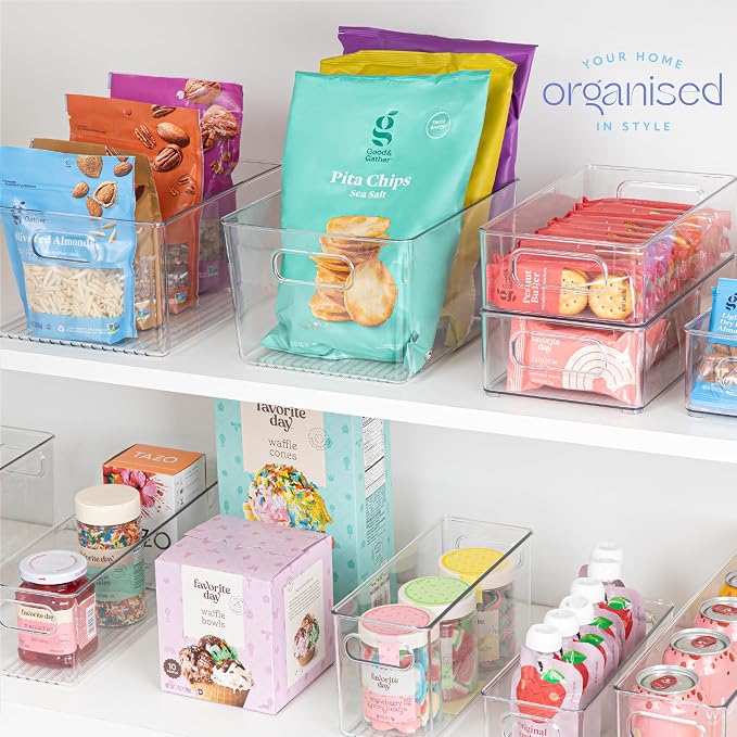 primebox Plastic Food Storage 2 Pack Clear Container Bin - Image 7