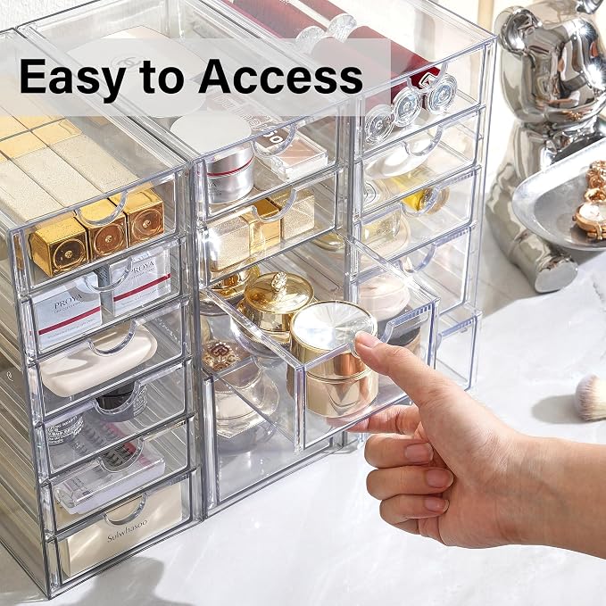 Prsildan Acrylic Drawer Organizer - Image 7