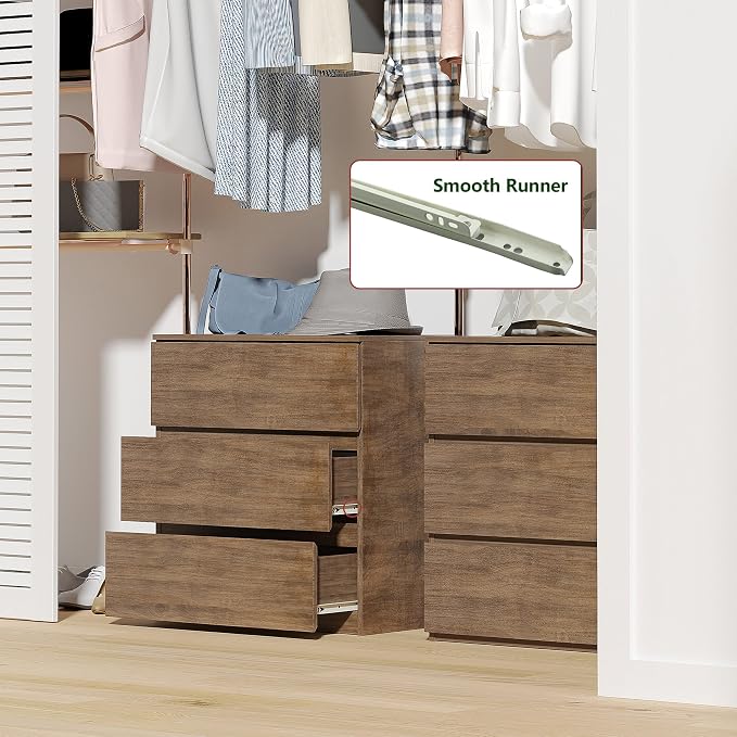 woodtalks 3 Drawer Dresser, Wood Chest Drawers - Image 3