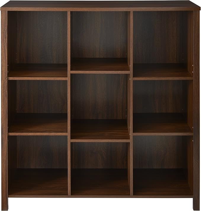 ClosetMaid 16057 Premium Adjustable 9-Cube Organizer, Dark Chestnut - Image 4