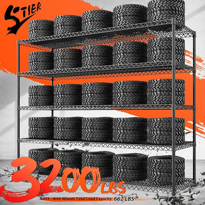 3200LBS Storage Shelves Wire Shelving - Image 6
