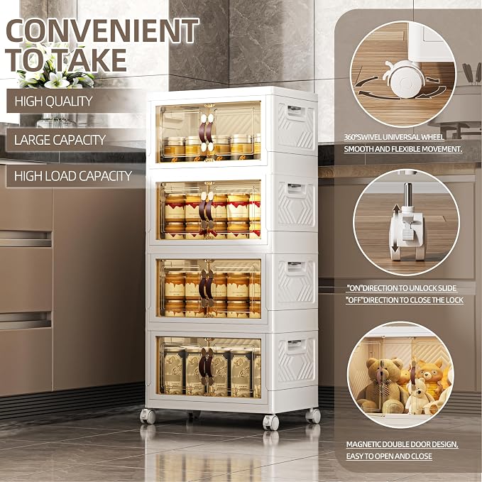 104 QT / 26 Gal Stackable Storage Bins - Image 6