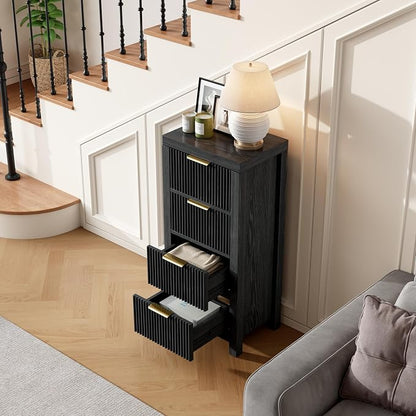 Modern Solid Wood Chest of Drawers, Dresser Organizer - Image 4