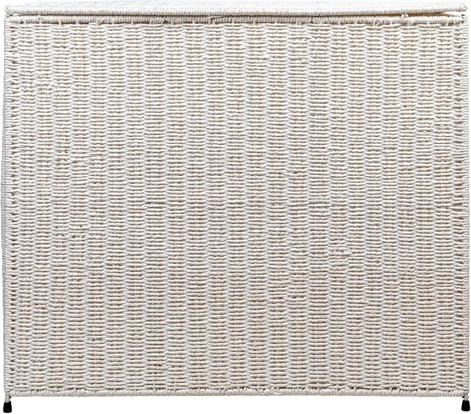 Household Essentials 3 Compartment Laundry Sorter, Wicker Laundry Sorter - Image 5