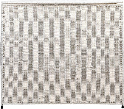 Household Essentials 3 Compartment Laundry Sorter, Wicker Laundry Sorter - Image 5