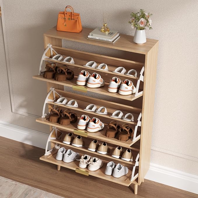 BORNOON Shoe Cabinet for Entryway - Image 3