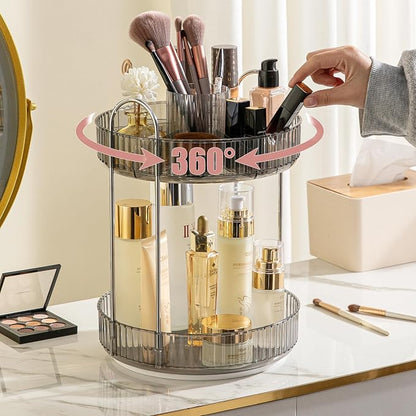 YCIA&DONE Rotating Makeup Organizer - Image 2