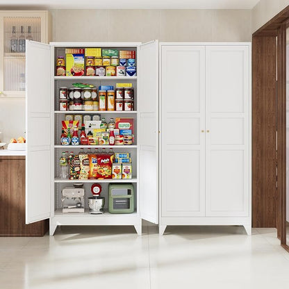 Letaya 75" H Metal Storage Cabinet - Image 5