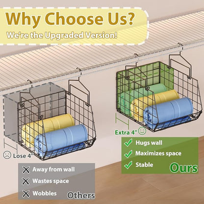 6-Tier Extended Depth Hanging Closet Organizers and Storage - Image 4