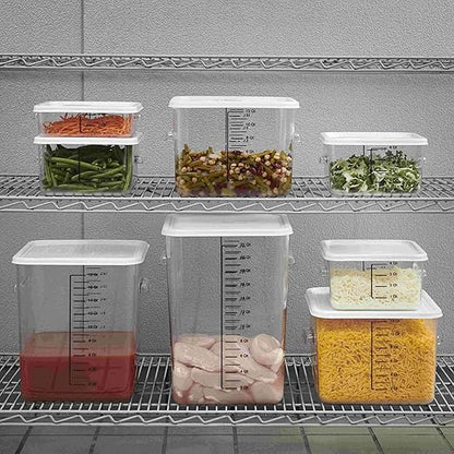 Rubbermaid Commercial Products, Space Saving Square Food Storage Container - Image 5