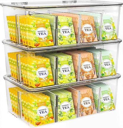 Utopia Home - Tea Bag Organizer by UTOPIAHOME
