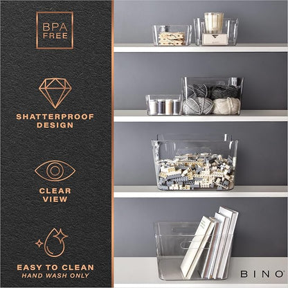 BINO | Plastic Organizer Bins, X-Small - Image 7
