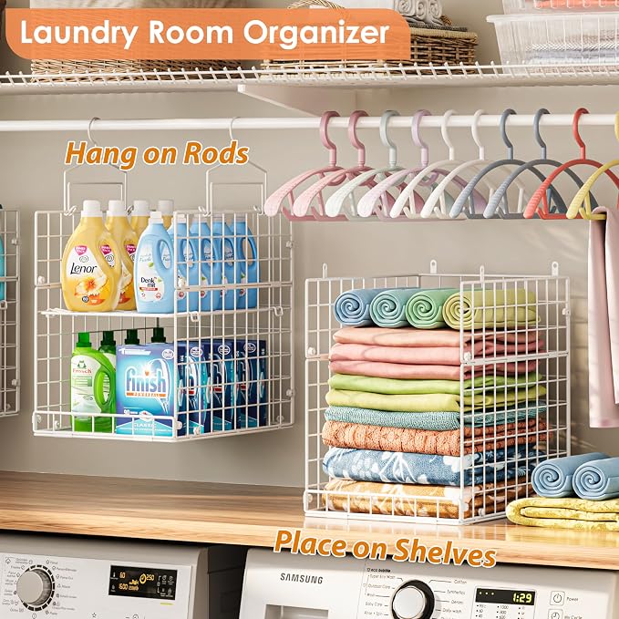 8-Tier Extended Depth Hanging Closet Organizers and Storage - Image 7