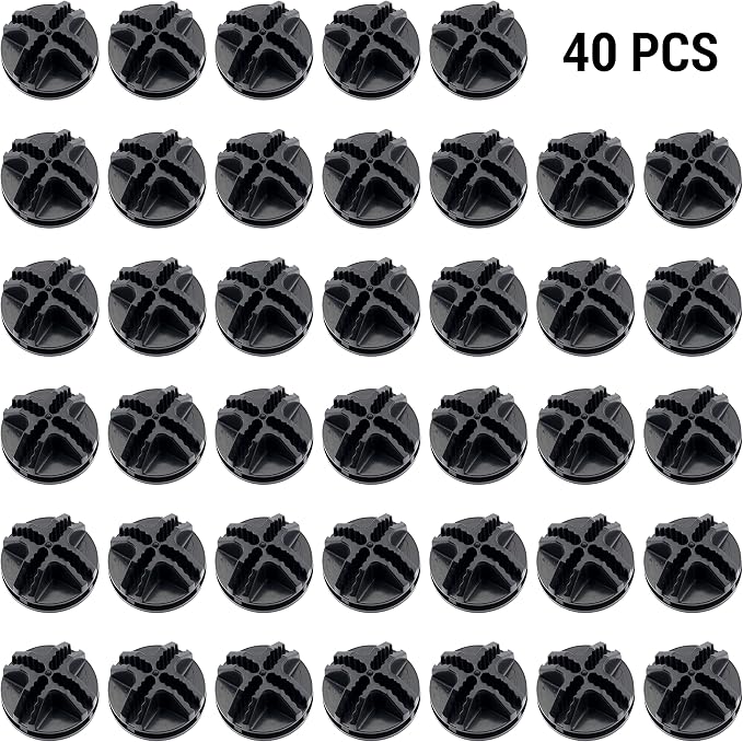 40 Pcs Wire Cube Plastic Connectors Wire Grid Cube Organizer Connectors - Image 2