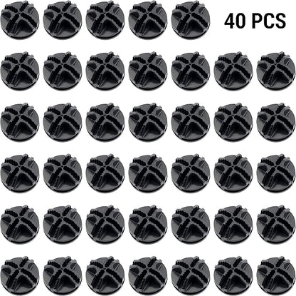 40 Pcs Wire Cube Plastic Connectors Wire Grid Cube Organizer Connectors - Image 2