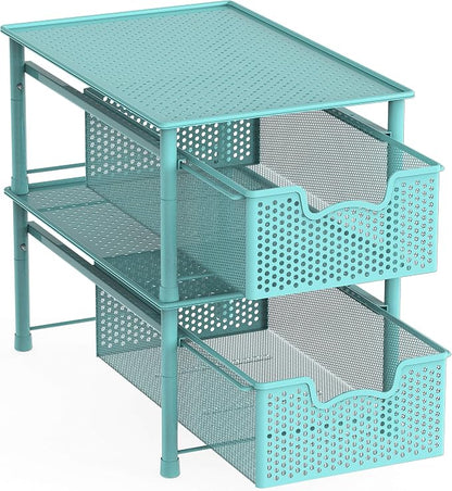Simple Houseware Stackable Cabinet Basket Drawer Organizer - Image 4