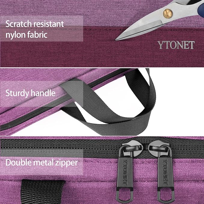 Ytonet Laptop Sleeve Case 15.6 Inch, Slim TSA Laptop Cover - Image 4
