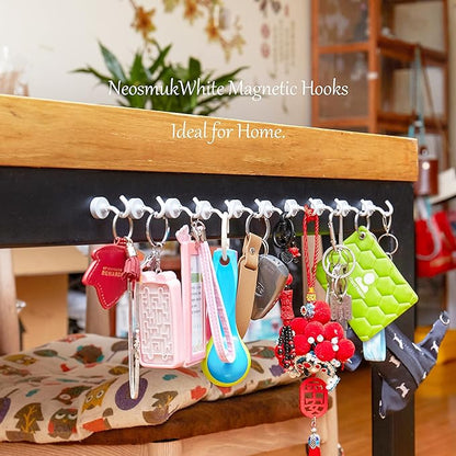 Neosmuk Magnetic Hooks, Heavy Duty 30lb+ Strong Magnet Hook - Image 5