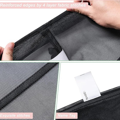4 Pack Mesh S Laundry Bags, Machine Washable Dirty Clothes Organizer - Image 5