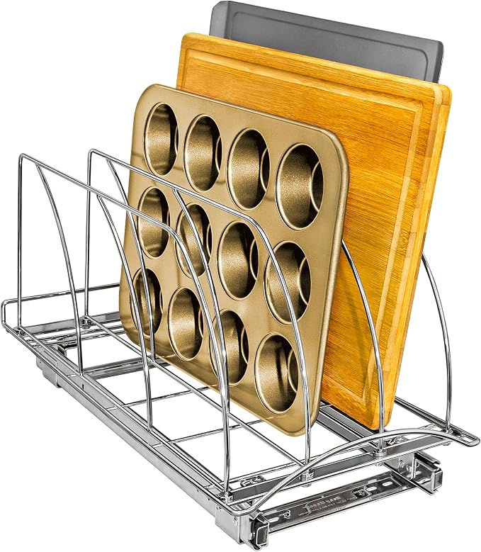 LYNK PROFESSIONAL® Pull Out Cutting Board, Cookie Sheet, and Baking Pan by LYNKPROFESSIONAL