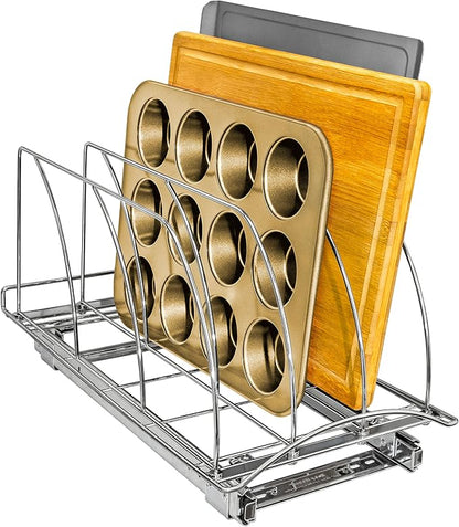 LYNK PROFESSIONAL® Pull Out Cutting Board, Cookie Sheet, and Baking Pan by LYNKPROFESSIONAL