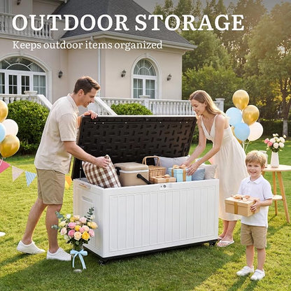 YITAHOME 90 Gallon Outdoor Storage Box - Image 2