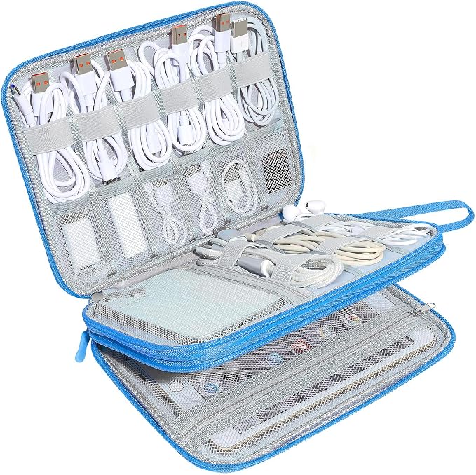 CILLA Electronics Organizer Travel, Travel Cord Organizer Case, Compact by CILLA