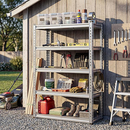 Romorgniz Plant Shelf, Waterproof & Rustproof Metal Shelving - Image 4