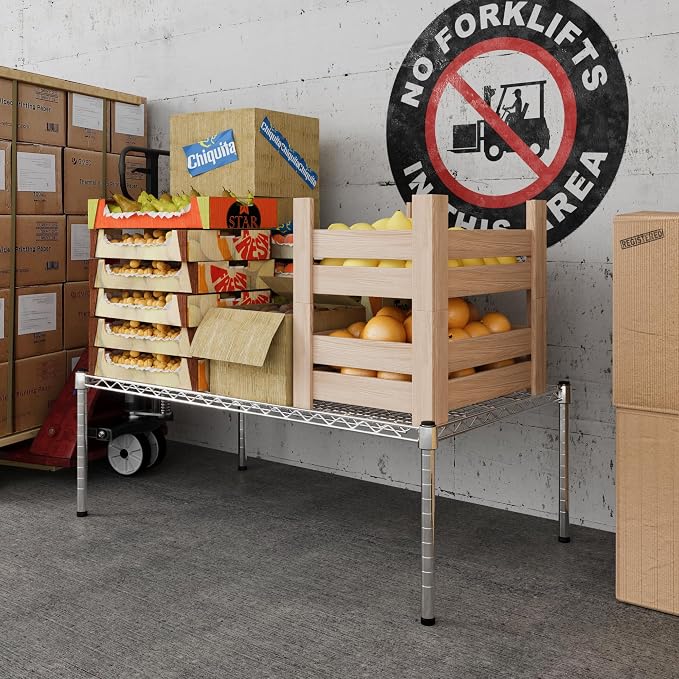 24" Deep x 42" Wide x 14" Height Wire Shelving Kit | 1-Tier | NSF Commercial - Image 5
