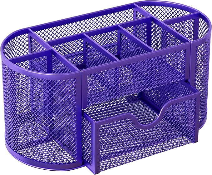 EasyPAG Mesh Pen Holder Desk Organizer - Image 2