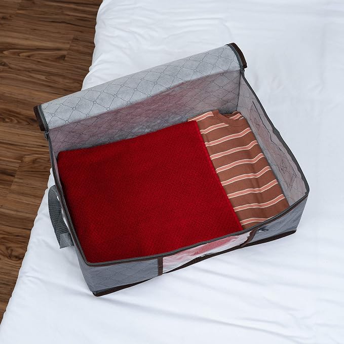 VENO 3 Pack Large Clothes Storage Bag Organizer - Image 7