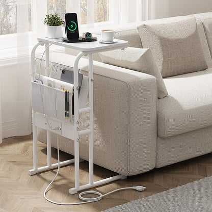Olldide C-Shaped End Table by OLLDIDE